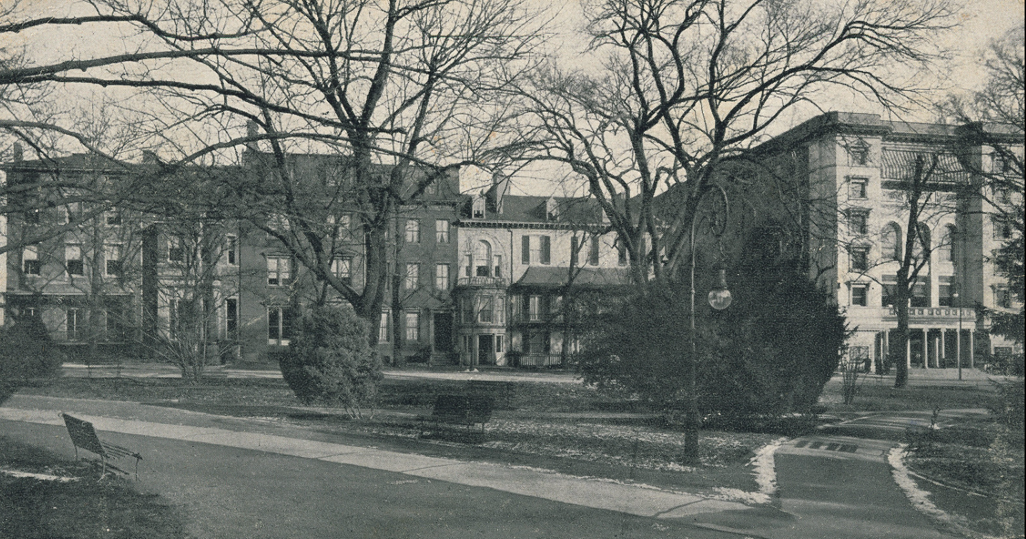 Madison Place in the early 1900s