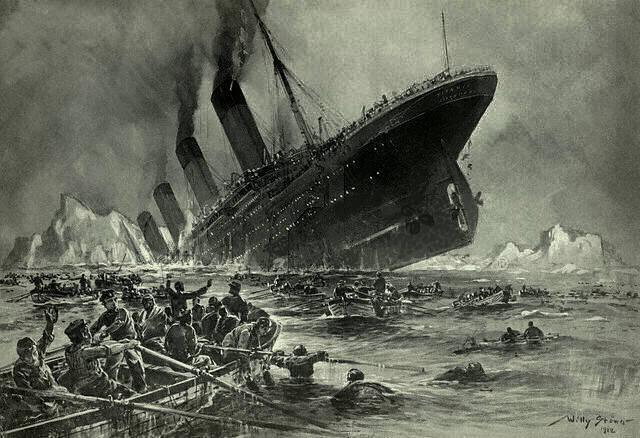 Willy Stöwer's Titanic Drawing