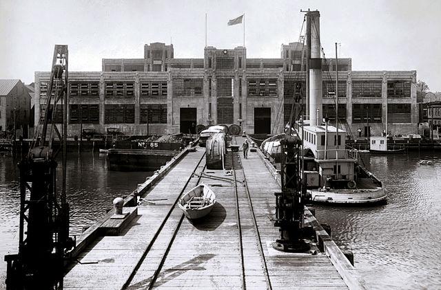 U.S. Naval Torpedo Station, Alexandria U.S. Naval Torpedo Station in Alexandria, Virginia circa 1922