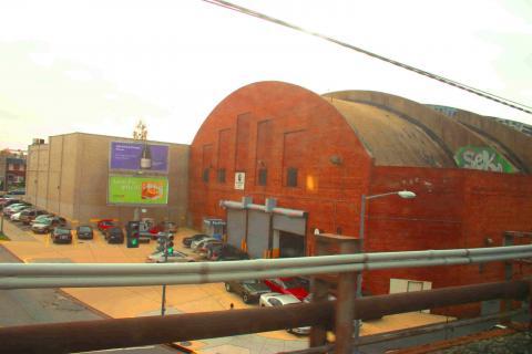 The Washington Coliseum, seen from the Red Line. Photo by Elvert Barnes, via Wikimedia Commons The Washington Coliseum, seen from the Red Line. Photo by Elvert Barnes, via Wikimedia Commons