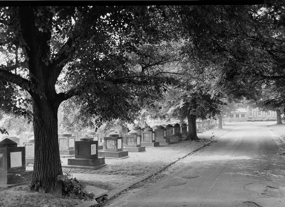 View of the Congressional Cemetery in the 1930s