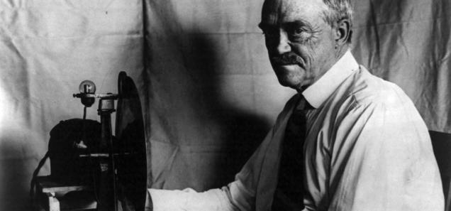 Charles Francis Jenkins, 1928 (Source: Wikipedia)