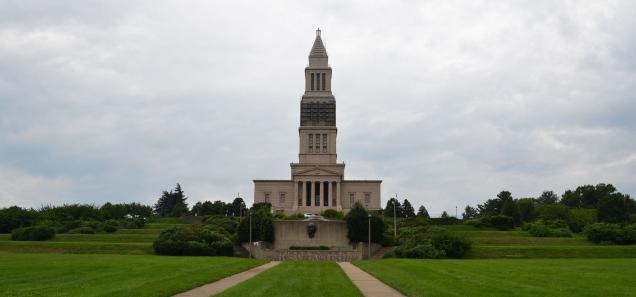 George Washington Masonic Memorial on Shuter's Hill in Alexandria, Virginia. (Credit: Jacob Kaplan)