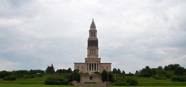 George Washington Masonic Memorial on Shuter's Hill in Alexandria, Virginia. (Credit: Jacob Kaplan)