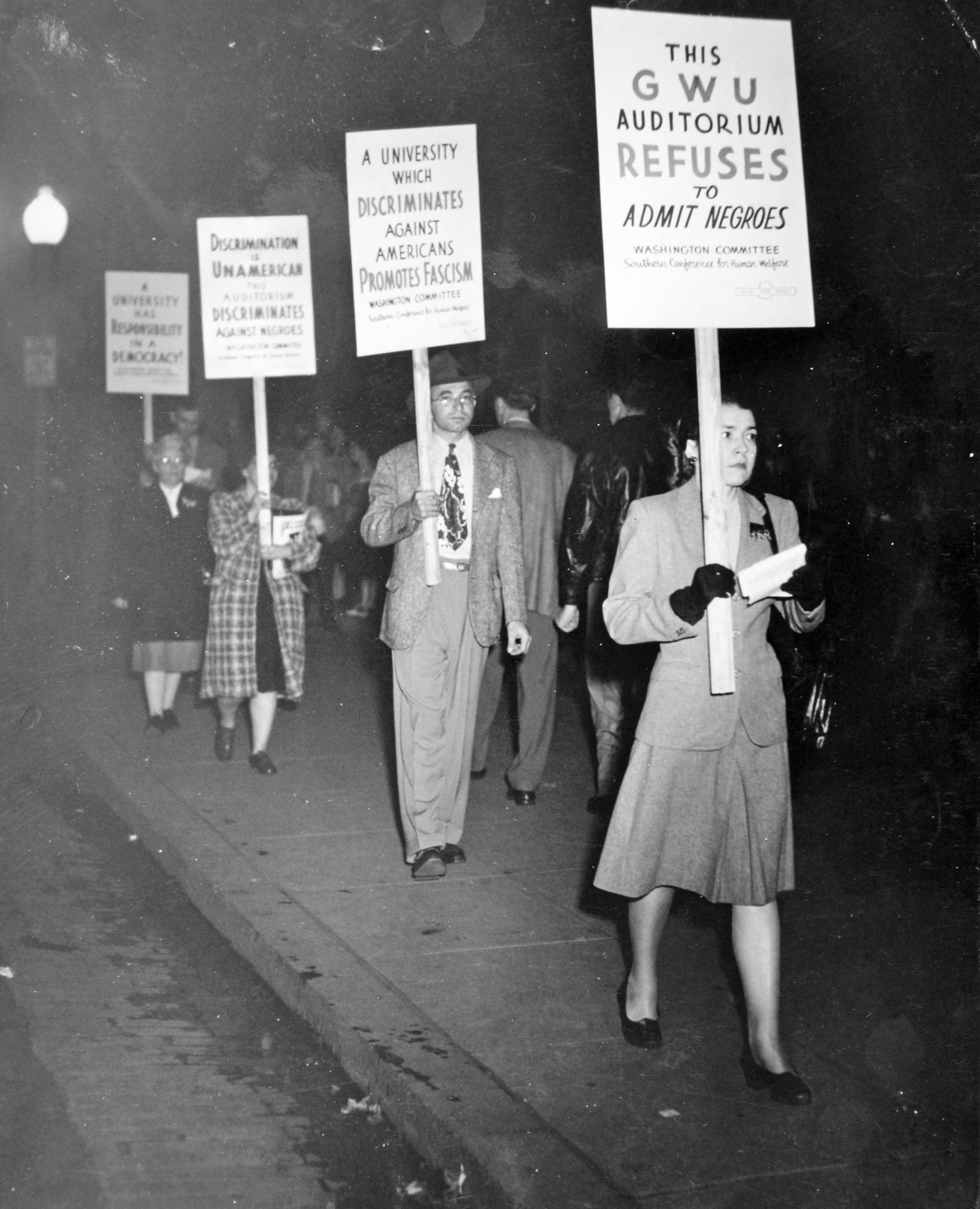 Was Lisner Auditorium Really Desegregated in 1947? Boundary Stones